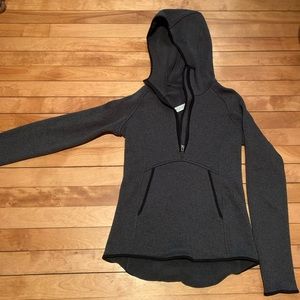 Lululemon Dark Grey Quarter Zip Hoodie